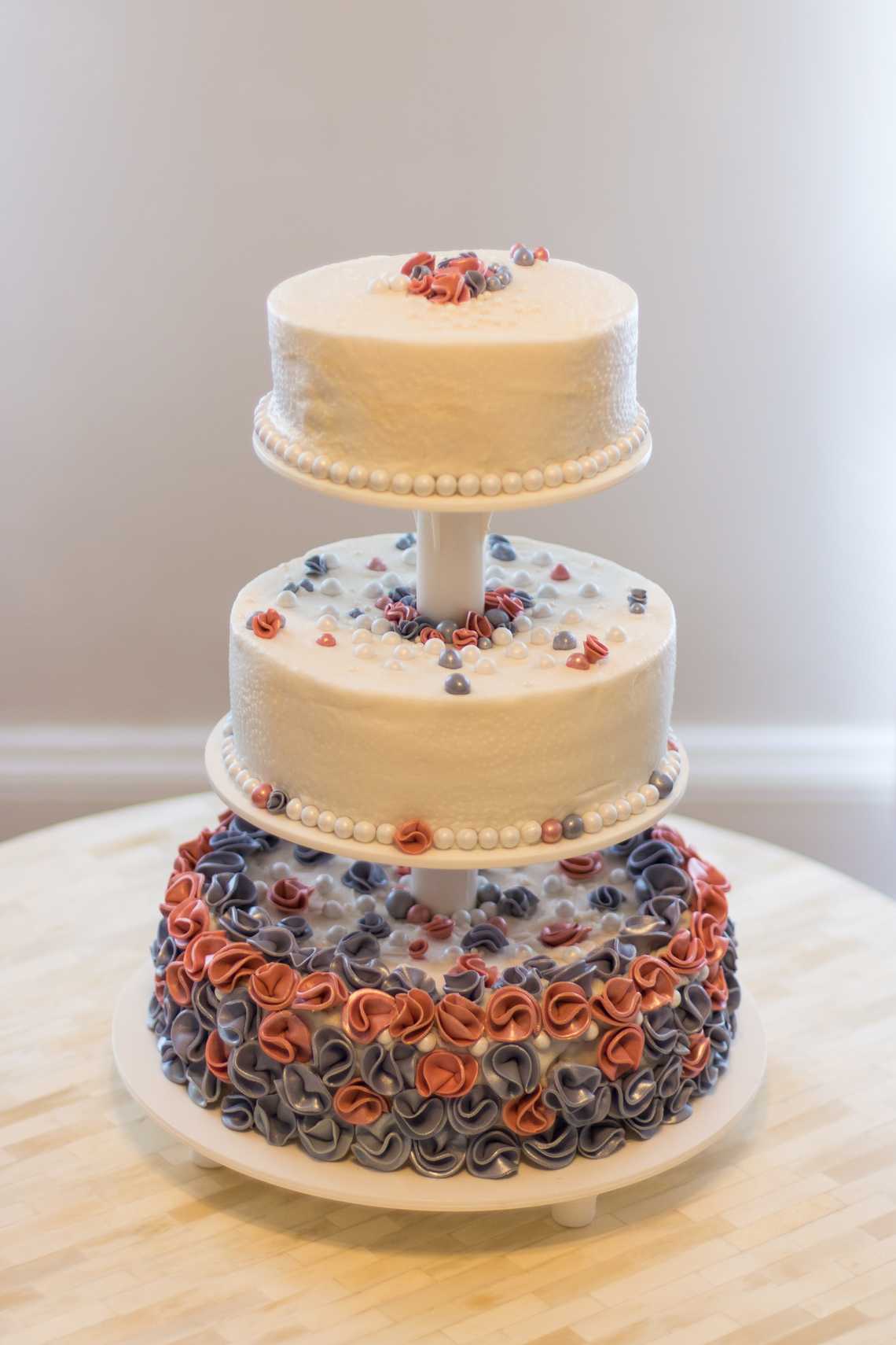 3-Level Cream Cake — July 1, 2014 3-Level Cream Cake — July 1, 2014