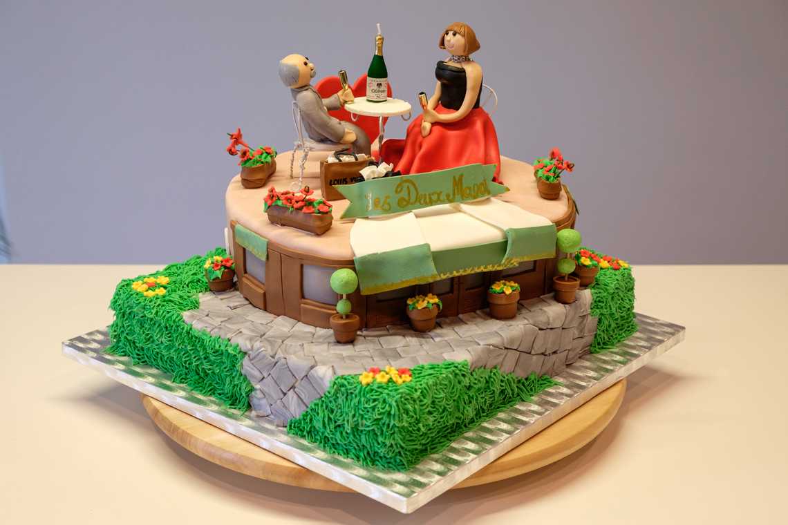 Cake “Brasserie Les Deux Magot” — May 13, 2017 Cake “Brasserie Les Deux Magot” — May 13, 2017