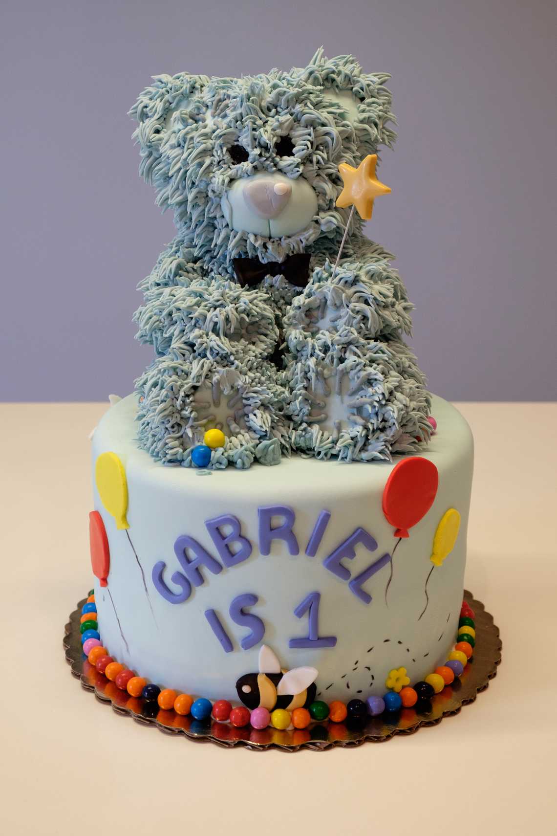 Gabriel’s Bear Cake — August 20, 2016 Gabriel’s Bear Cake — August 20, 2016