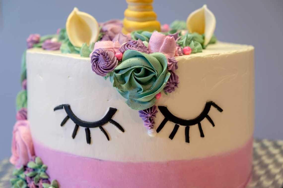 Close up on a Unicorn Cake — March 19, 2017 Close up on a Unicorn Cake — March 19, 2017